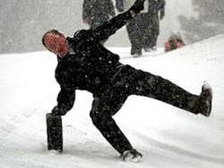 Из-за гололеда в Симферополе травмировались больше тысячи человек