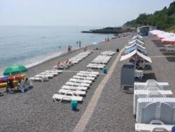 В Алуште пока только два легальных пляжа